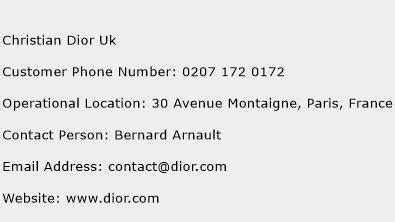 dior customer service uk|christian dior phone number.